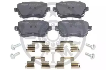 12179 OPTIMAL Комплект тормозных колодок, дисковый тормоз