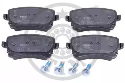 12242 OPTIMAL Комплект тормозных колодок, дисковый тормоз