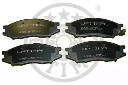 12266 OPTIMAL Комплект тормозных колодок, дисковый тормоз