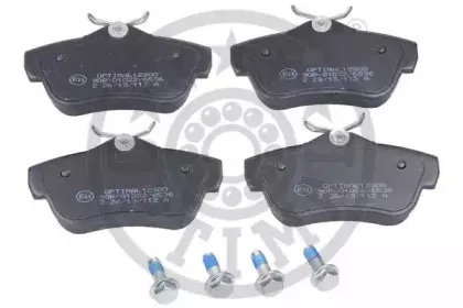 12300 OPTIMAL Комплект тормозных колодок, дисковый тормоз