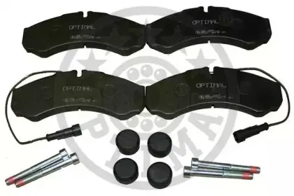12304 OPTIMAL Комплект тормозных колодок, дисковый тормоз