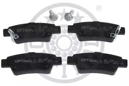 12369 OPTIMAL Комплект тормозных колодок, дисковый тормоз