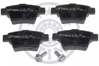 12388 OPTIMAL Комплект тормозных колодок, дисковый тормоз