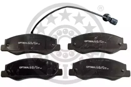 12417 OPTIMAL Комплект тормозных колодок, дисковый тормоз