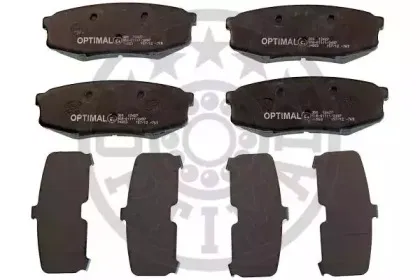 12427 OPTIMAL Комплект тормозных колодок, дисковый тормоз