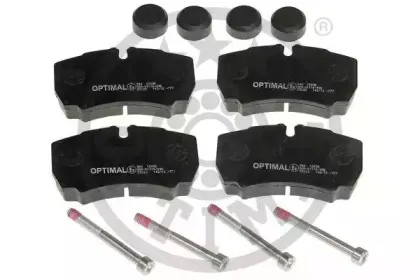 12436 OPTIMAL Комплект тормозных колодок, дисковый тормоз