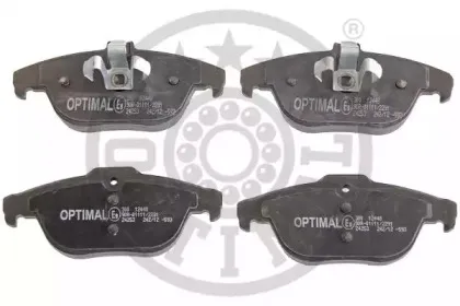 12448 OPTIMAL Комплект тормозных колодок, дисковый тормоз