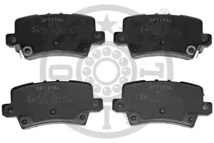 12490 OPTIMAL Комплект тормозных колодок, дисковый тормоз