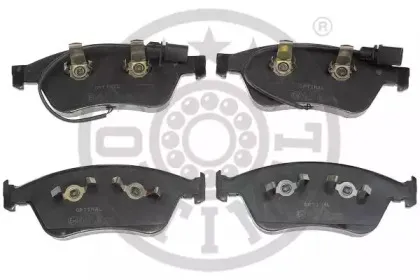 12498 OPTIMAL Комплект тормозных колодок, дисковый тормоз