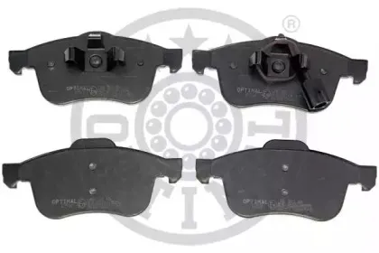 12516 OPTIMAL Комплект тормозных колодок, дисковый тормоз