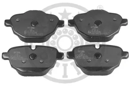 12548 OPTIMAL Комплект тормозных колодок, дисковый тормоз