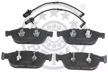 12552 OPTIMAL Комплект тормозных колодок, дисковый тормоз