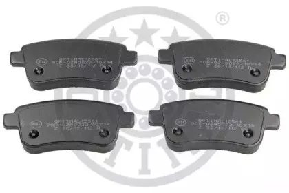 12561 OPTIMAL Комплект тормозных колодок, дисковый тормоз