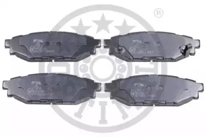 12563 OPTIMAL Комплект тормозных колодок, дисковый тормоз