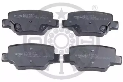 12565 OPTIMAL Комплект тормозных колодок, дисковый тормоз