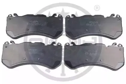 12584 OPTIMAL Комплект тормозных колодок, дисковый тормоз