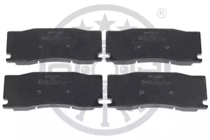 12604 OPTIMAL Комплект тормозных колодок, дисковый тормоз