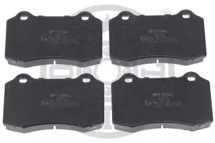 12620 OPTIMAL Комплект тормозных колодок, дисковый тормоз
