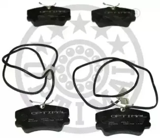 9517 OPTIMAL Комплект тормозных колодок, дисковый тормоз