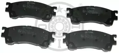 9811 OPTIMAL Комплект тормозных колодок, дисковый тормоз