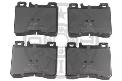9817 OPTIMAL Комплект тормозных колодок, дисковый тормоз