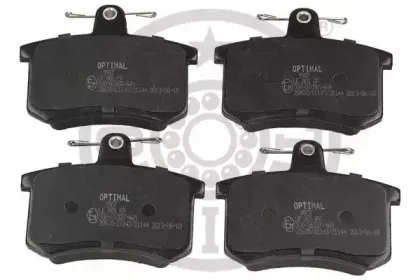 9907 OPTIMAL Комплект тормозных колодок, дисковый тормоз