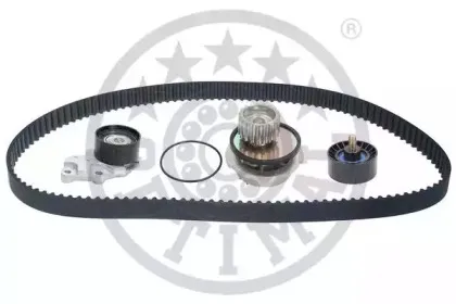 SK-1273AQ1 OPTIMAL Водяной насос + комплект зубчатого ремня
