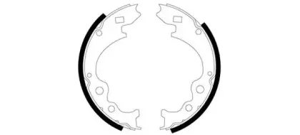 H8310 PAGID Комплект тормозных колодок