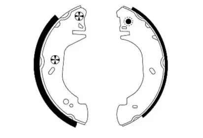 H8935 PAGID Комплект тормозных колодок