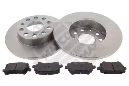 47837 MAPCO Комплект тормозов, дисковый тормозной механизм