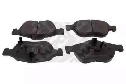 6253 MAPCO Комплект тормозных колодок, дисковый тормоз