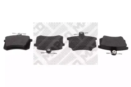 6314 MAPCO Комплект тормозных колодок, дисковый тормоз