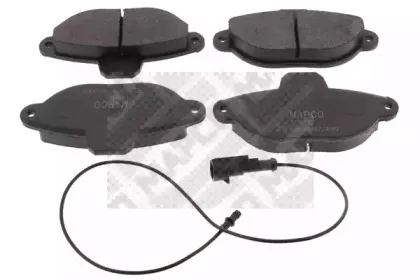 6375 MAPCO Комплект тормозных колодок, дисковый тормоз