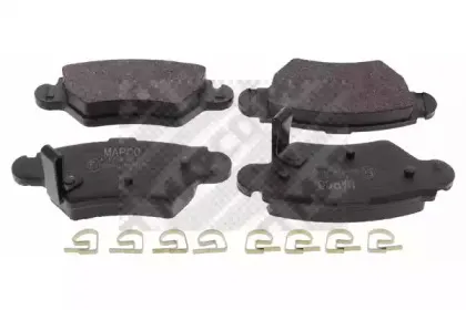 6480 MAPCO Комплект тормозных колодок, дисковый тормоз