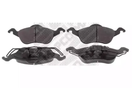 6487 MAPCO Комплект тормозных колодок, дисковый тормоз