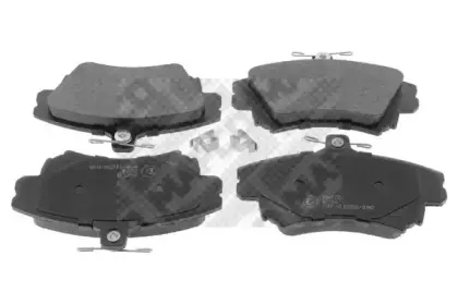 6504 MAPCO Комплект тормозных колодок, дисковый тормоз