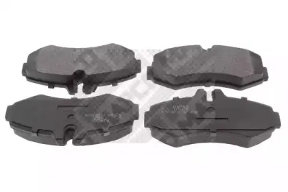 6522 MAPCO Комплект тормозных колодок, дисковый тормоз