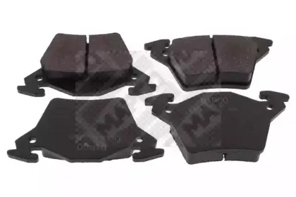 6591 MAPCO Комплект тормозных колодок, дисковый тормоз