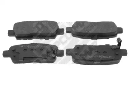 6754 MAPCO Комплект тормозных колодок, дисковый тормоз