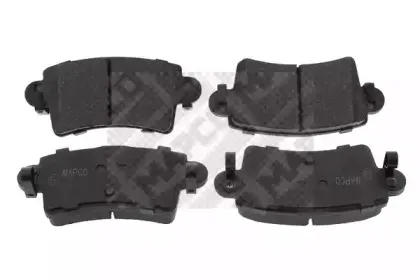 6760 MAPCO Комплект тормозных колодок, дисковый тормоз