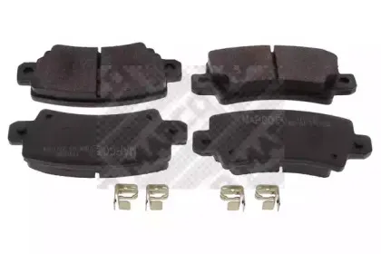 6764 MAPCO Комплект тормозных колодок, дисковый тормоз