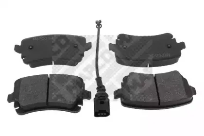 6793 MAPCO Комплект тормозных колодок, дисковый тормоз