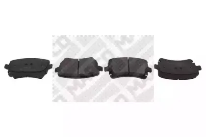 6794 MAPCO Комплект тормозных колодок, дисковый тормоз