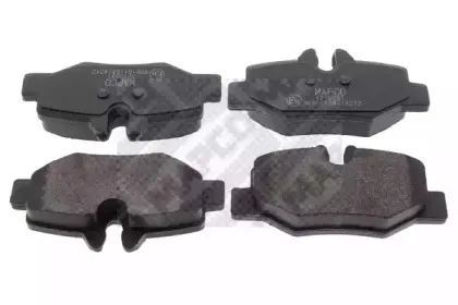 6801 MAPCO Комплект тормозных колодок, дисковый тормоз