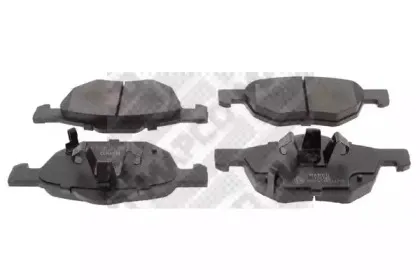 6809 MAPCO Комплект тормозных колодок, дисковый тормоз