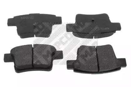 6821 MAPCO Комплект тормозных колодок, дисковый тормоз