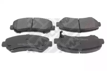 6831 MAPCO Комплект тормозных колодок, дисковый тормоз