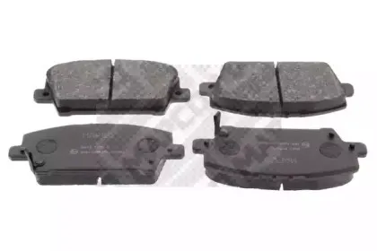 6843 MAPCO Комплект тормозных колодок, дисковый тормоз