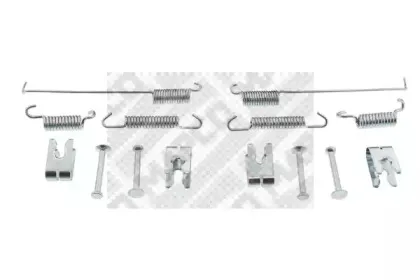 9168 MAPCO Комплектующие, тормозная колодка