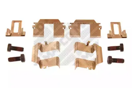 9314 MAPCO Комплектующие, колодки дискового тормоза